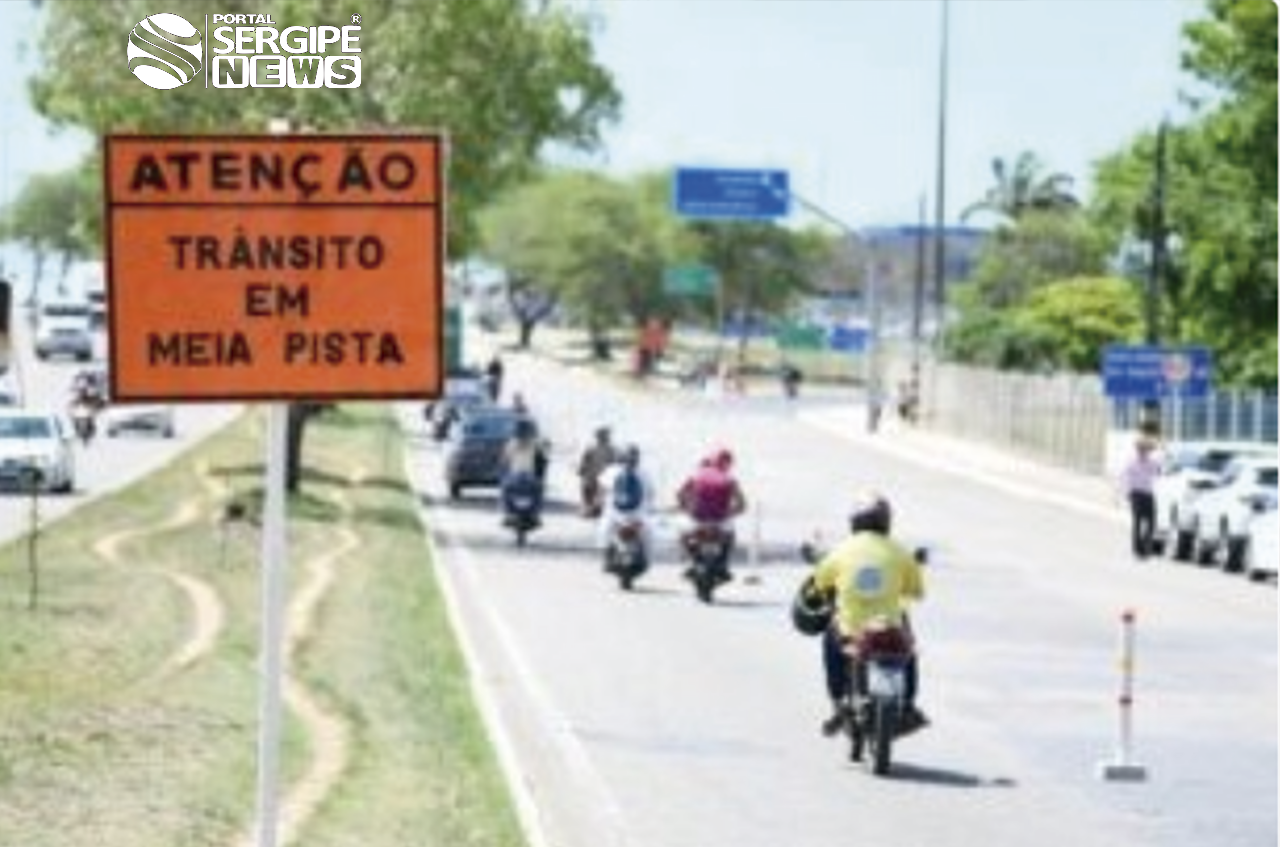 Trânsito na Tancredo Neves continua com alterações nesta quarta-feira