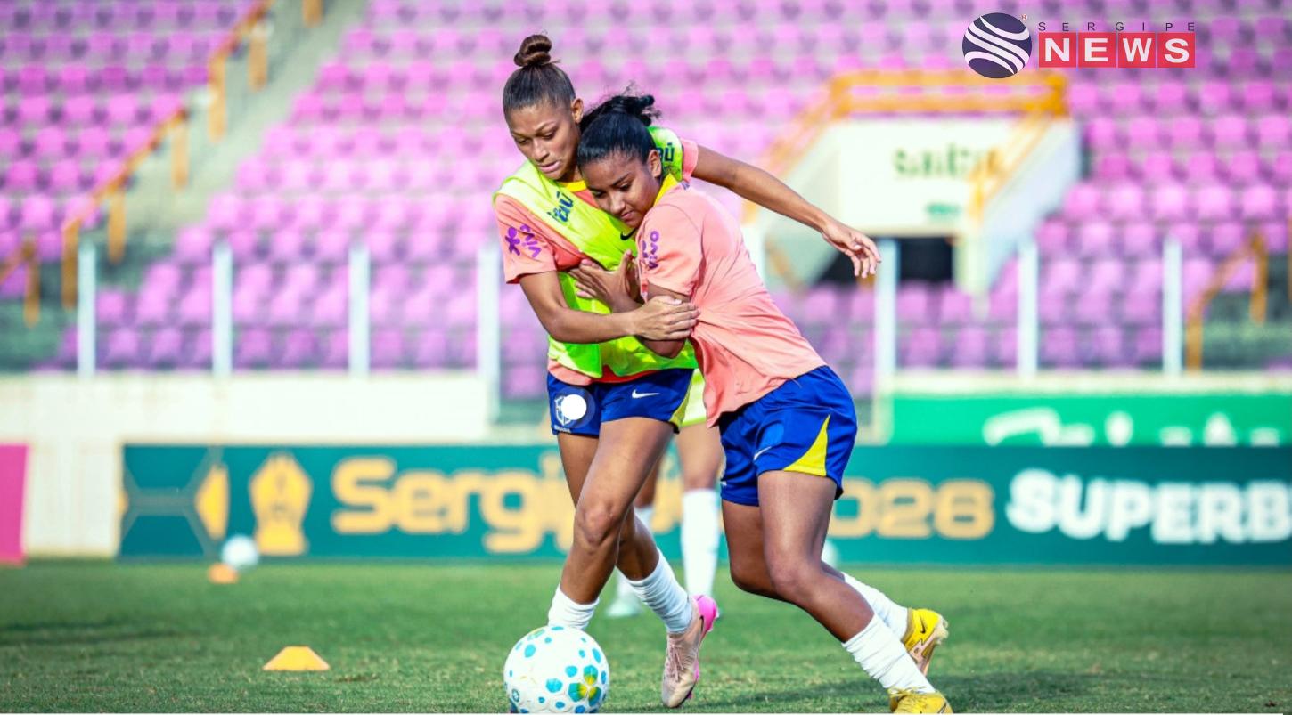 Seleção Brasileira Feminina Sub-17 realiza período de treinos histórico em Sergipe