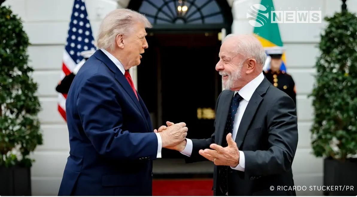 Trump elogia Lula como 